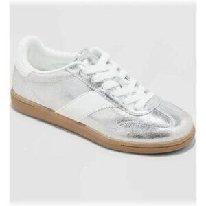 UNIVERSAL THREAD size 9.5 Spencer Fashion Sneakers Memory Foam Silver